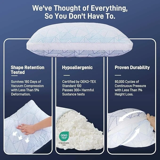 Bamboo Viscose Cooling Memory Foam Pillows suppliers