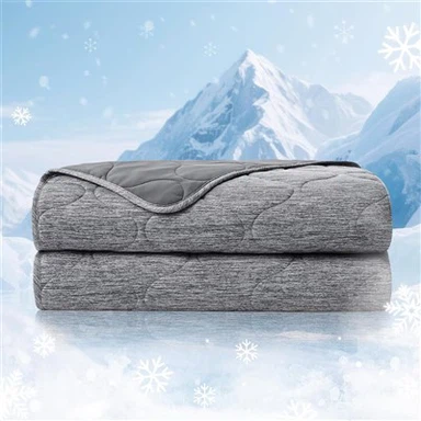 Dobbel side kjøleteppe for varmesover