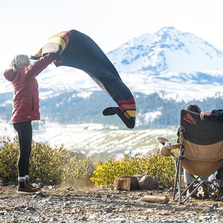 Wool Blanket Great For Camping, Outdoors, Survival high quality